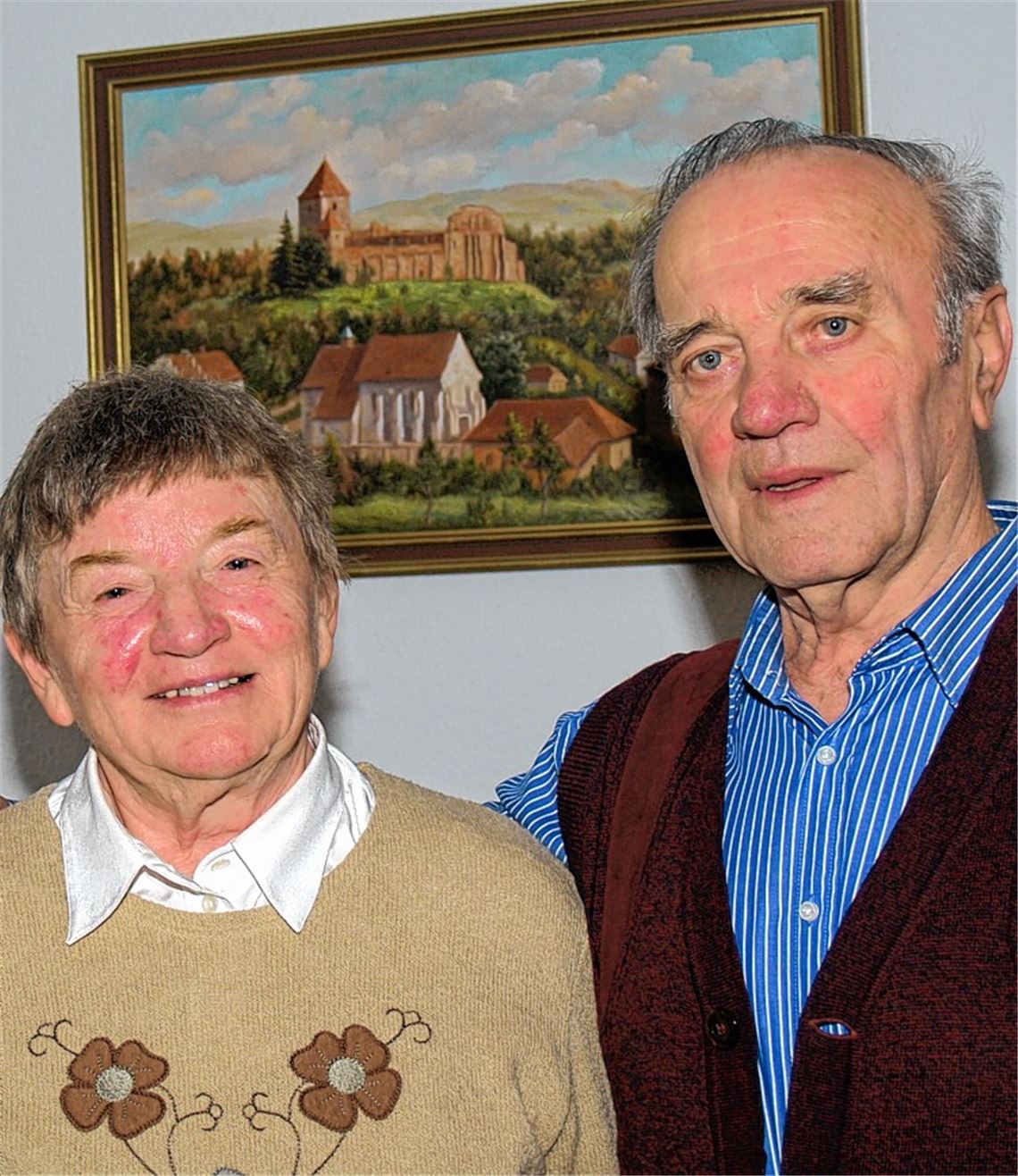 Das Gemälde von Stolzenburg ist eine Erinnerung an die alte Heimat.