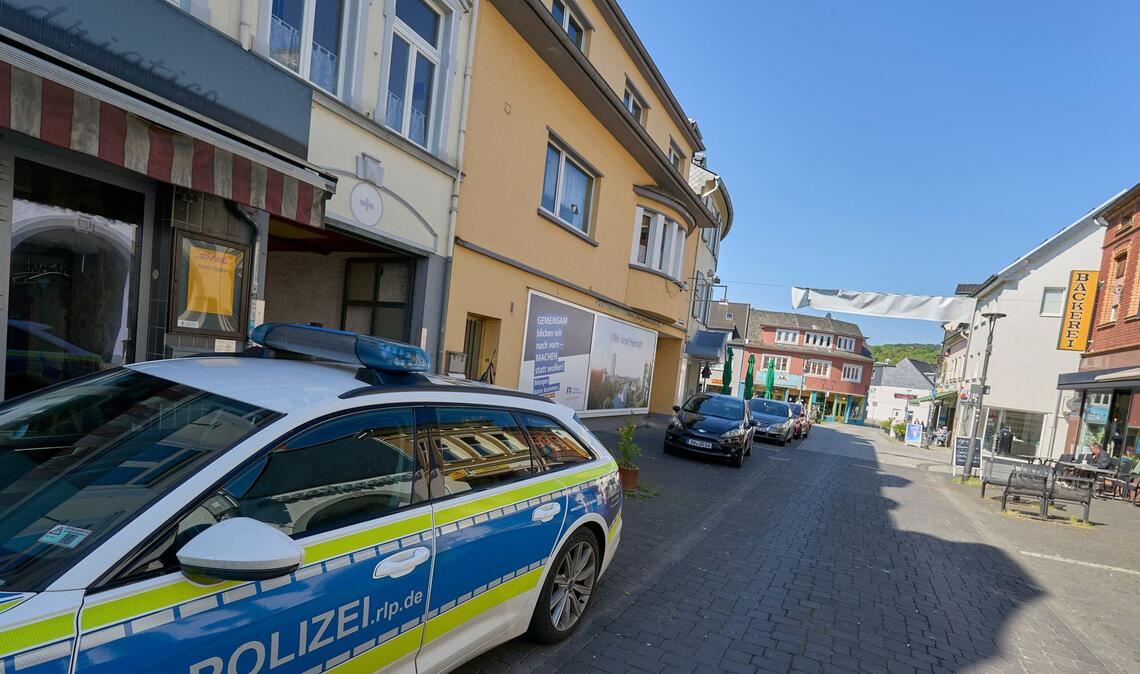 Das Großaufgebot der Polizei ist abgezogen.