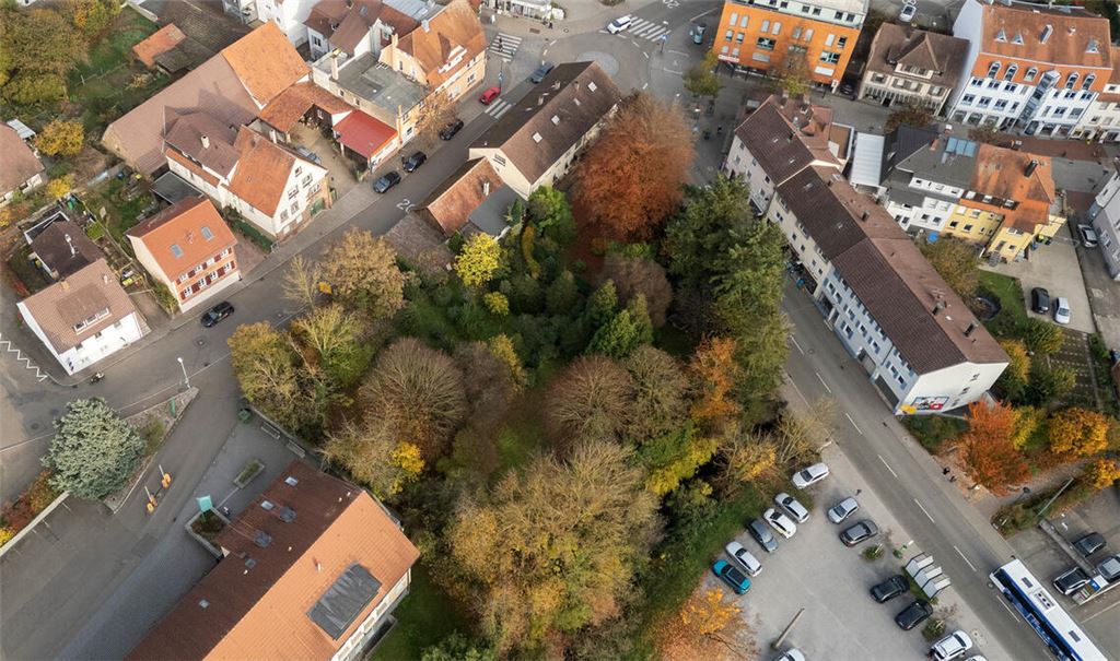 Das Grundstück in der Innenstadt. Foto: Archiv