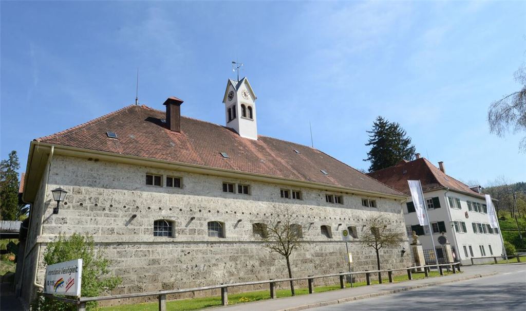 Das Haupt- und Landgestüt Marbach.