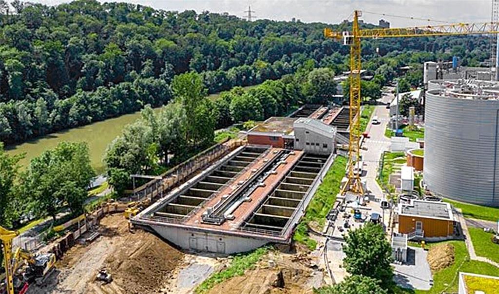 Das Hauptklärwerk Stuttgart-Mühlhausen ist mit der neusten Technik für die Zukunft gerüstet.