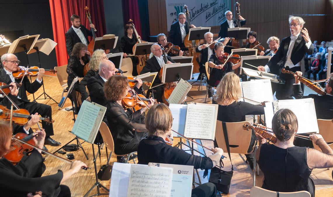 Das Heilbronner Sinfonieorchester unter der Leitung von Alois Seidlmeier wird erneut beim Galakonzert zu hören sein. Foto: Archiv