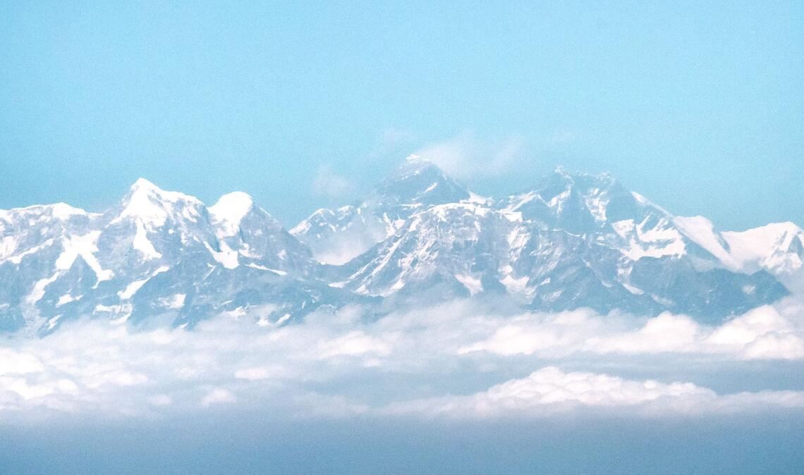 Das Himalaya-Gebirge in Nepal. (Archivbild)