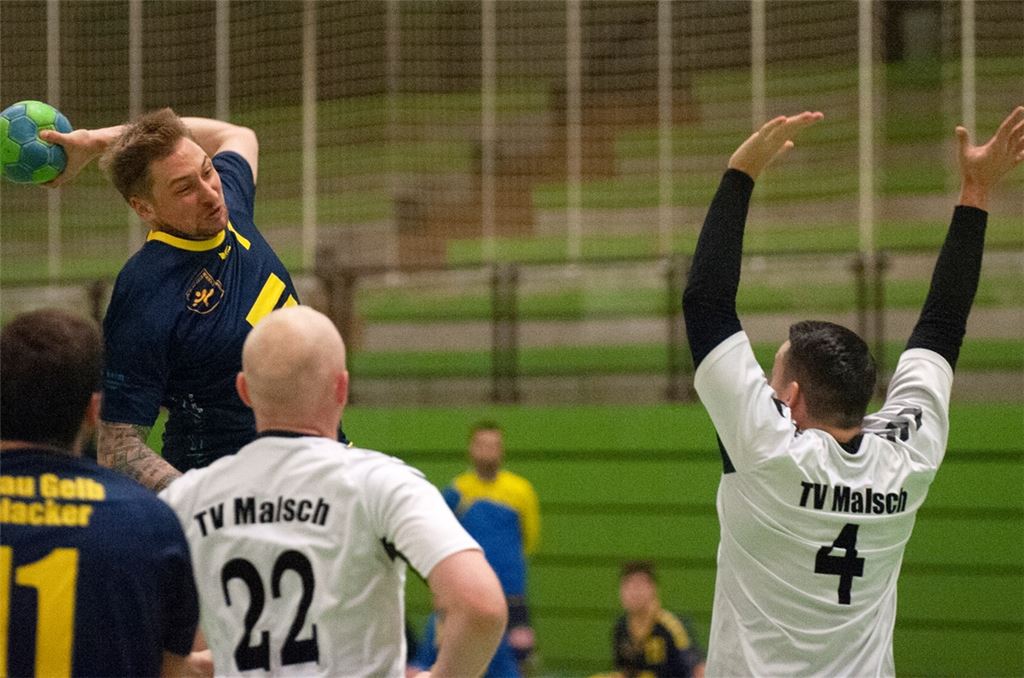 Das Hinspiel gegen Malsch verliert Mühlacker klar mit 19:25. Archivfoto: Fotomoment
