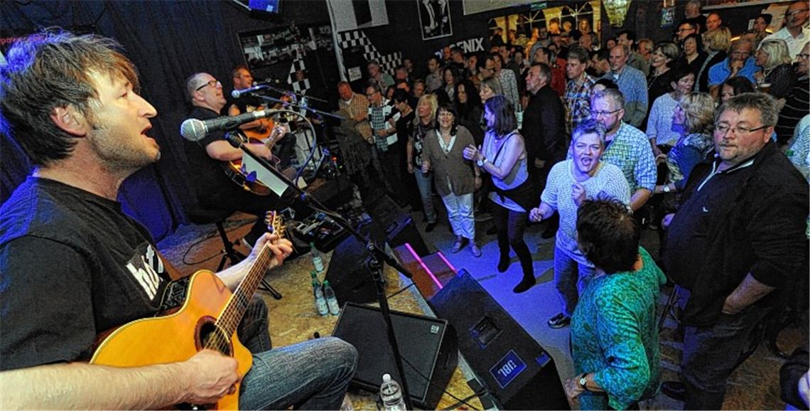 Das Holztrio hat am Donnerstag seine Abschiedstournee im Maulbronner „Musicpark live“ begonnen. Foto: Fotomoment