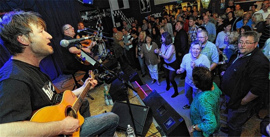 Das Holztrio hat am Donnerstag seine Abschiedstournee im Maulbronner „Musicpark live“ begonnen. Foto: Fotomoment