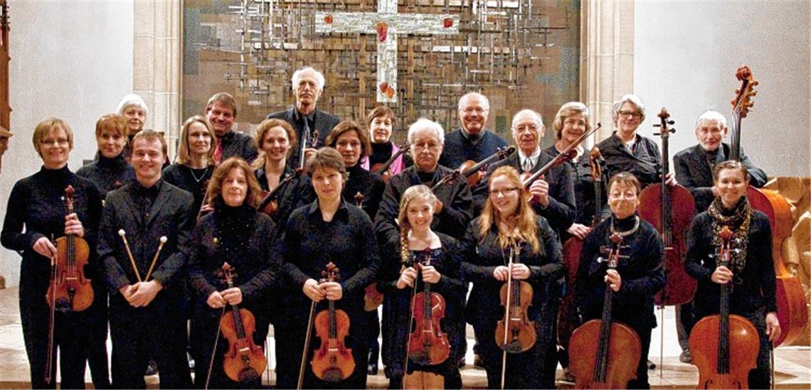 Das Kammerorchester Vaihingen.
