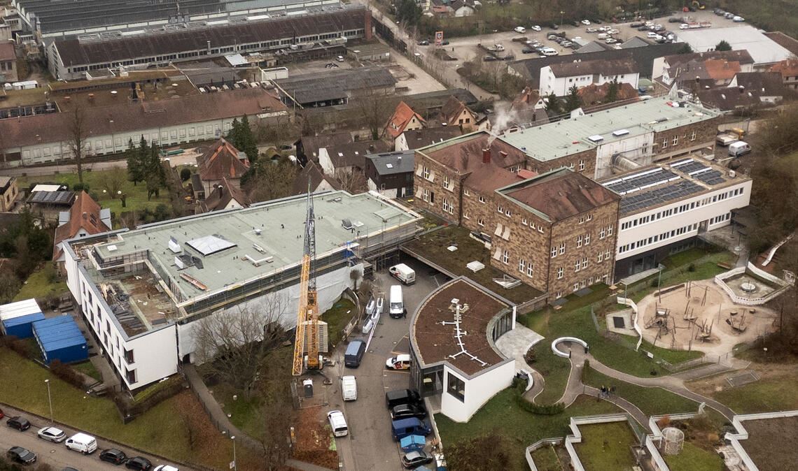 Das Kinderzentrum ist aktuell eine Baustelle. Das Management der Einrichtung, die überregional große Strahlkraft hat, sieht sich durch die Krankenhausreform gestärkt. Foto: Fotomoment