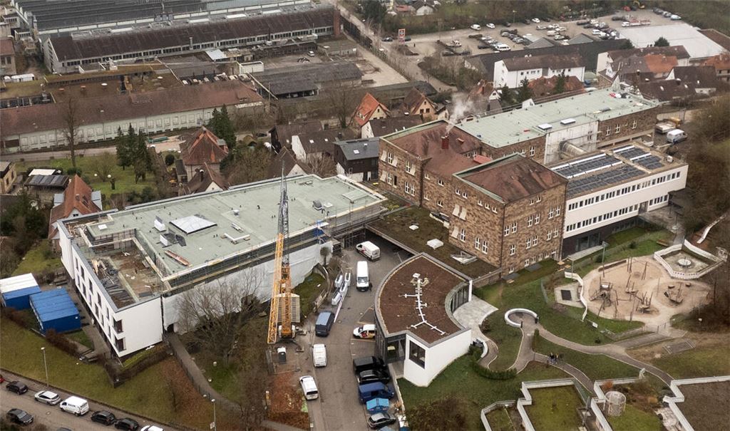 Das Kinderzentrum ist aktuell eine Baustelle. Das Management der Einrichtung, die überregional große Strahlkraft hat, sieht sich durch die Krankenhausreform gestärkt. Foto: Fotomoment