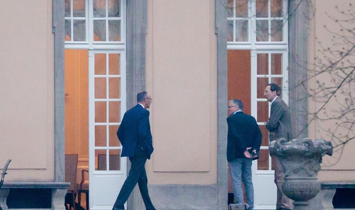 Das Koalitionstreffen in der Villa Borsig nach Ostern gilt als Tiefpunkt der Koalition. (Archivfoto)