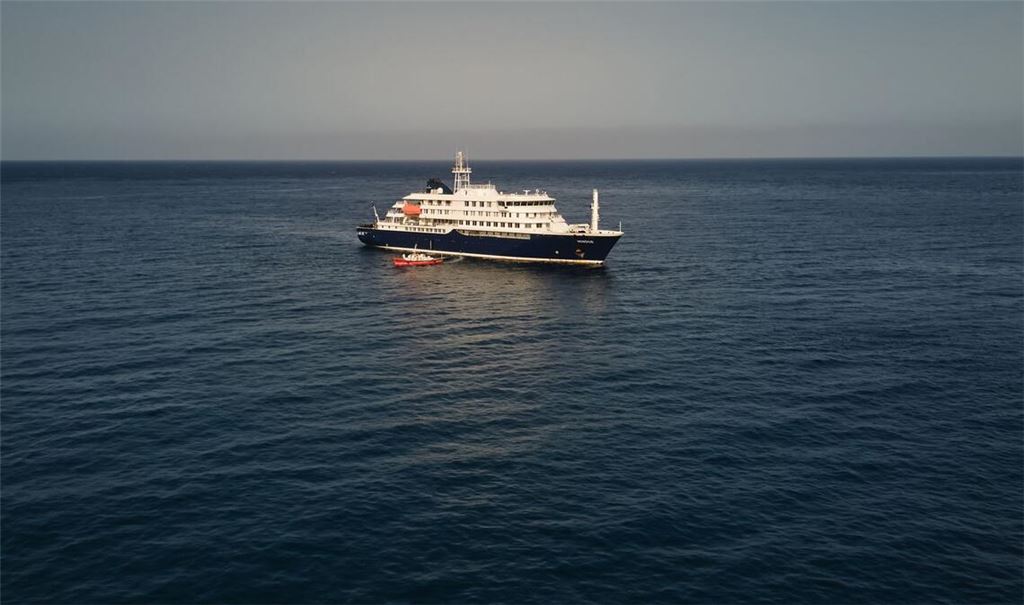 Das Kreuzfahrtschiff "Hondius" fuhr am Mittwochabend von Kap Verde los in Richtung Kanarische Inseln. Sonntagmorgen sollte es Teneriffa erreichen. (Archivbild)