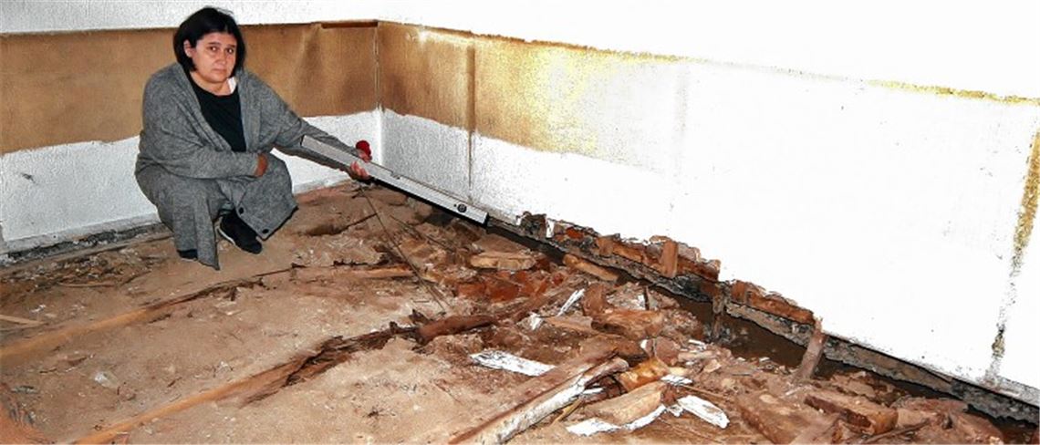 Wasserschaden bremst Wirtin aus