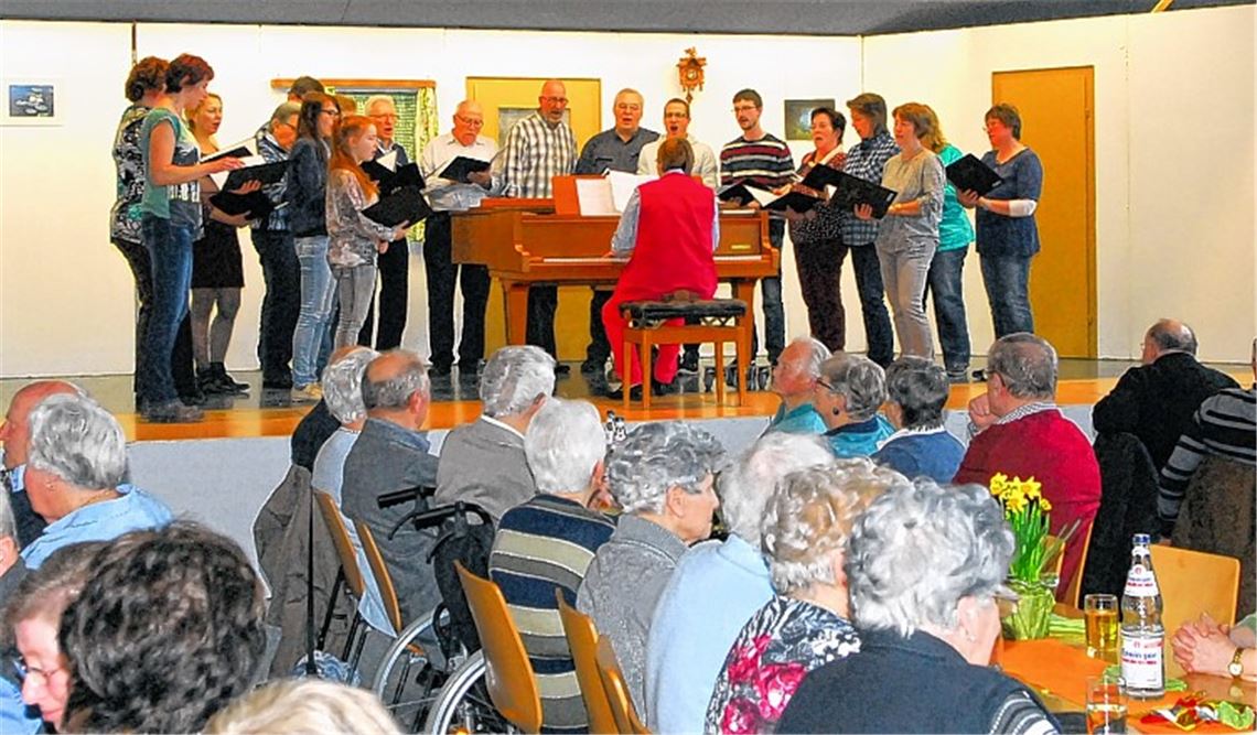 Liederkranz unterhält mit Gesang und Theater