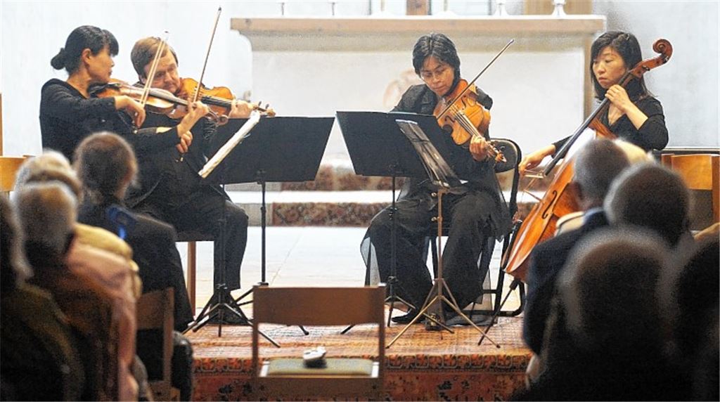 Das Lotus String Quartet hat sich für das Konzert in Lienzingen anspruchsvolle Werke ausgesucht.