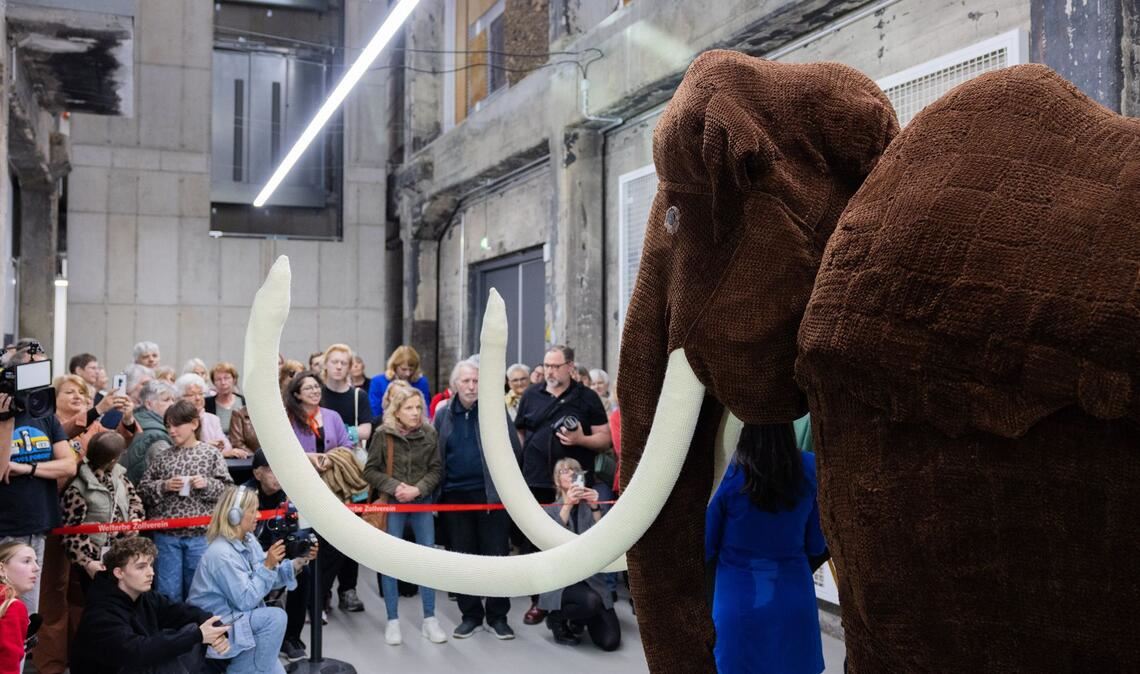 Das Mega-Mammut ist fertig.