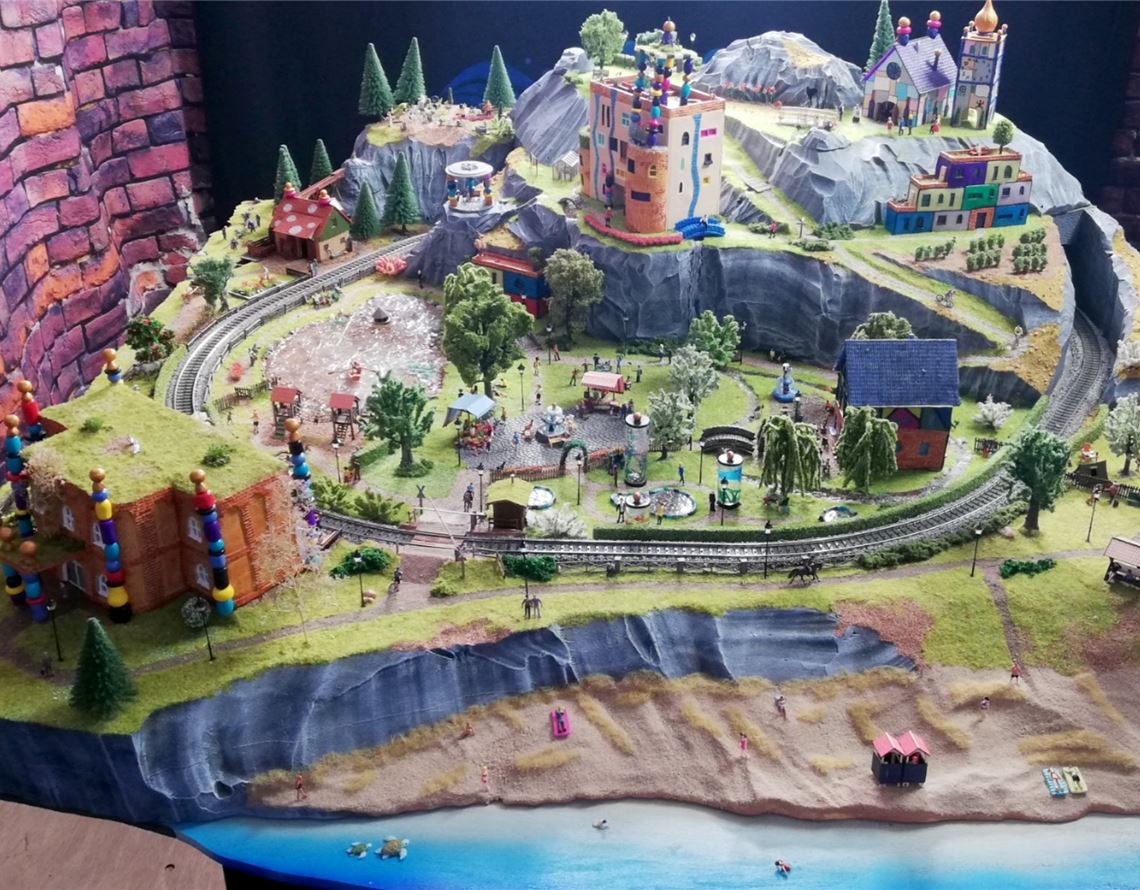 Das Modell von „Team Fimo“ besticht durch seine Detailverliebtheit. Fotos: Fix/Kabel 1