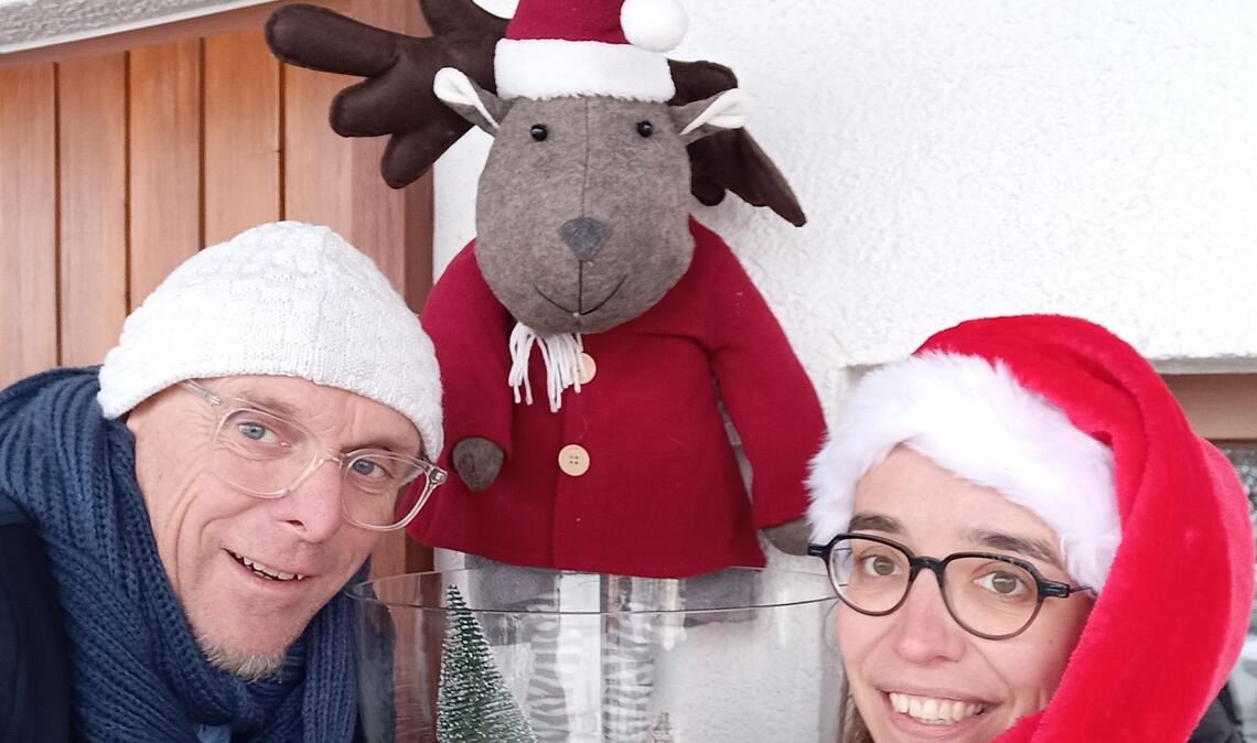 Das Moderationsduo Achim Dürr und Ramona Deeg startet unfreiwillig früh in die Weihnachtspause. Foto: Archiv