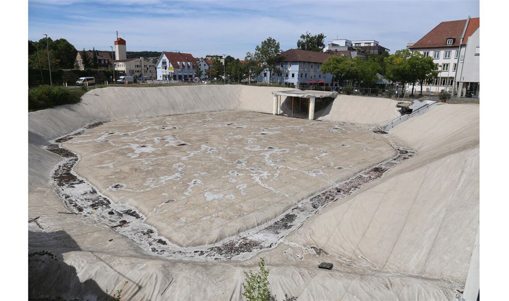 Das Mühlehof-Loch soll geschlossen werden, aber nicht mit einer Stadthalle, wie ursprünglich vom Gemeinderat beschlossen. Archivfoto: Disselhoff