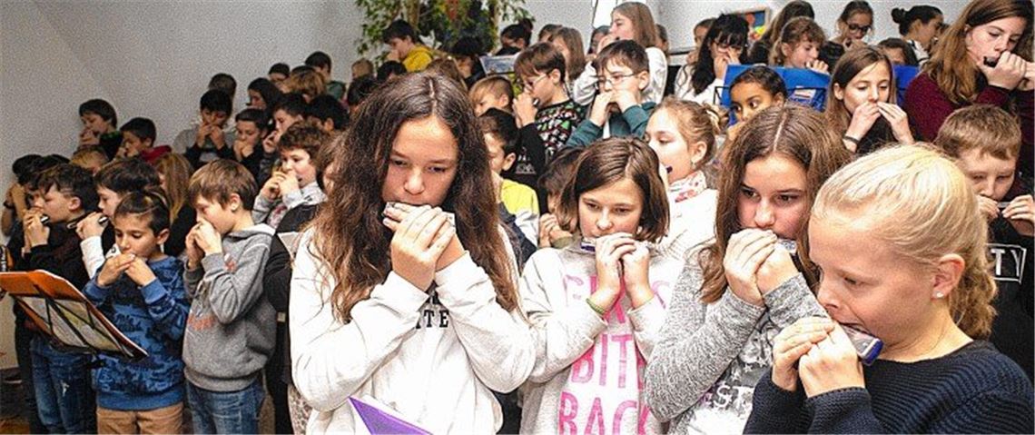 Schüler legen sich für den guten Zweck ins Zeug