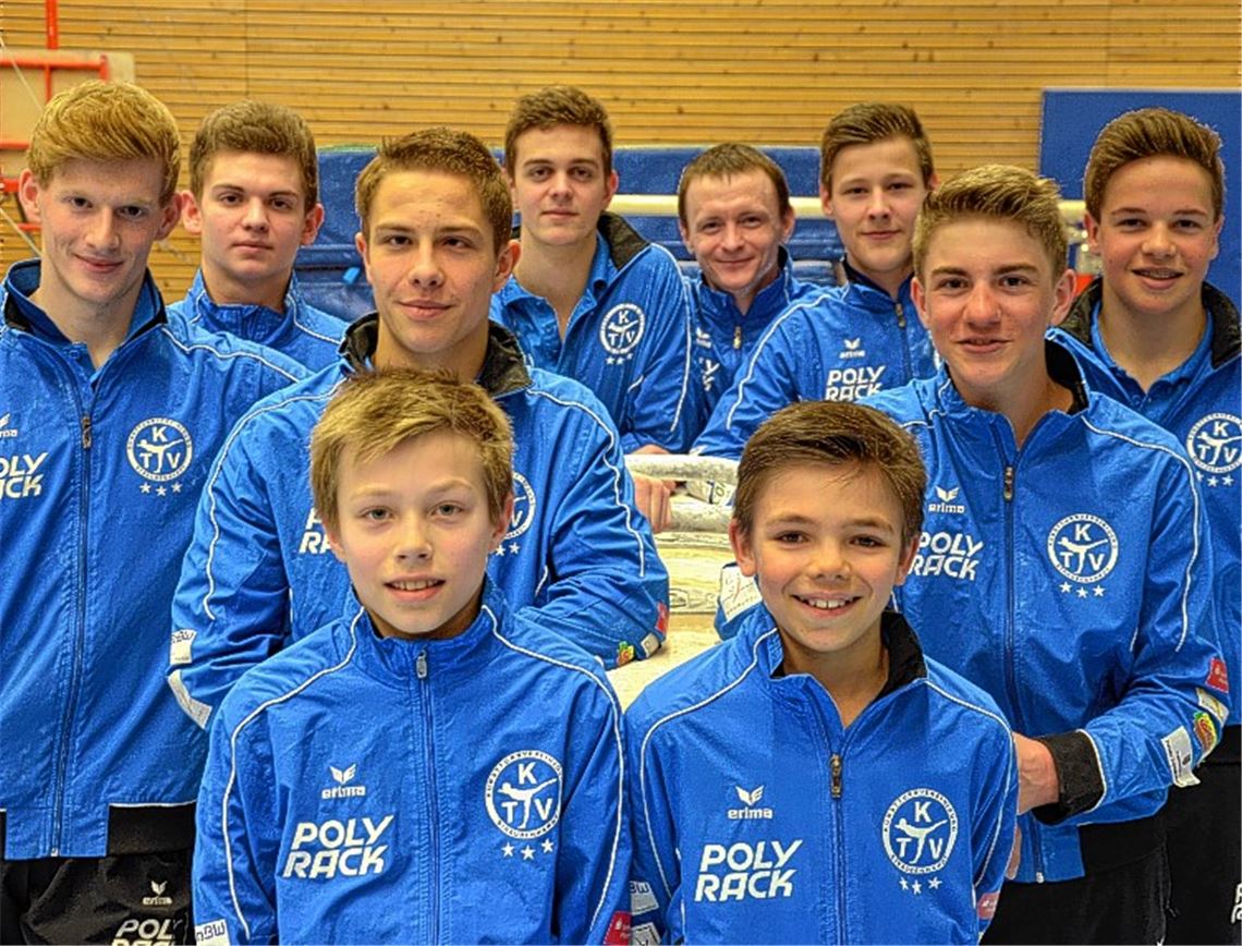 Das Oberligateam der KTV Straubenhardt.