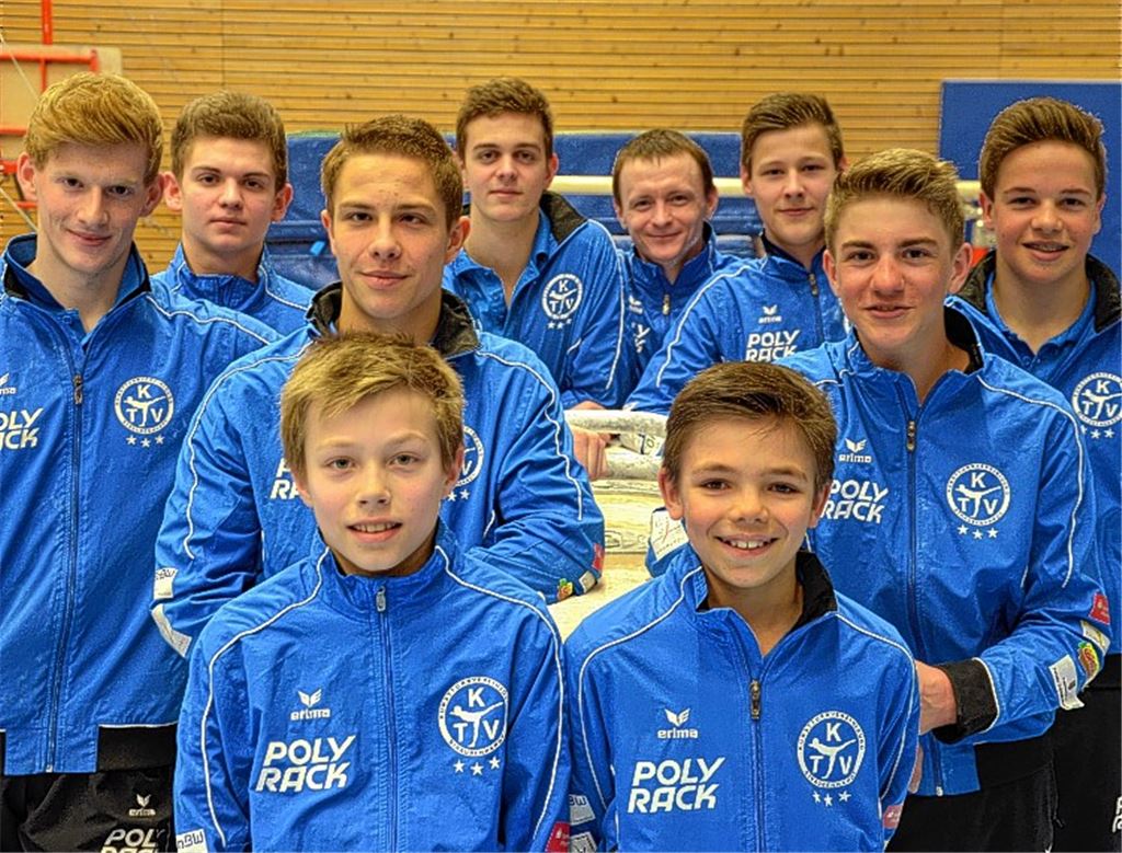 Das Oberligateam der KTV Straubenhardt.