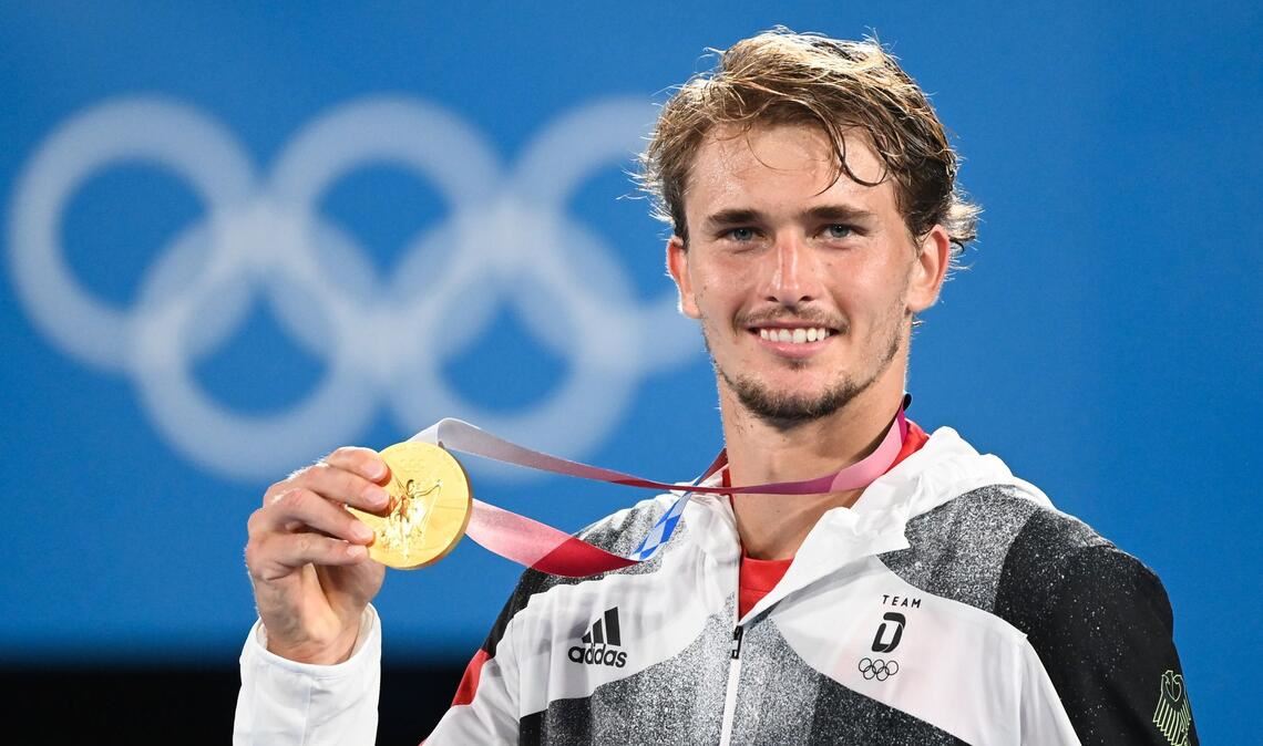 Das Olympiagold 2021 bleibt Zverev für immer. (Archivbild)