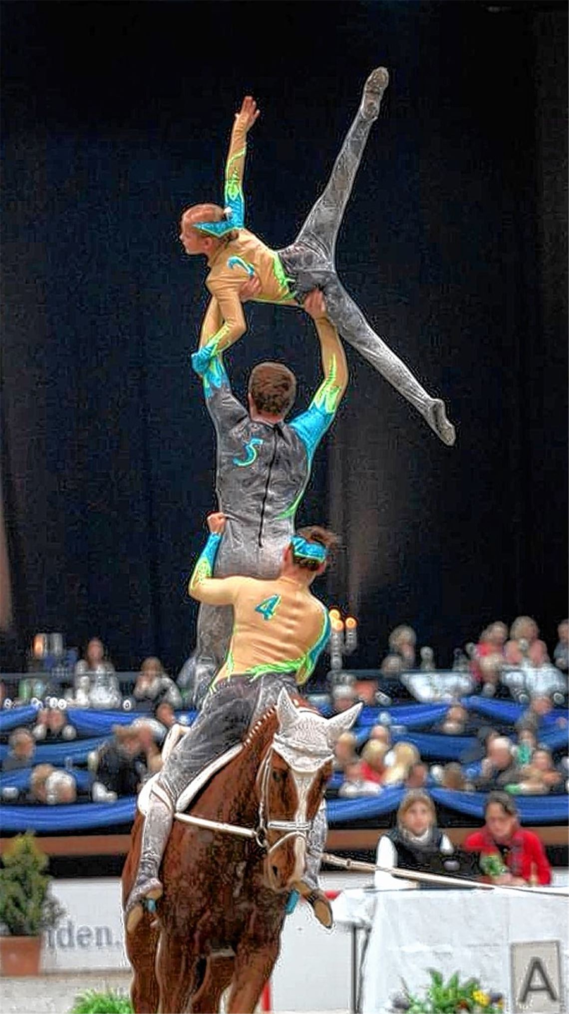Das Pegasus-Team mit Neuzugang Lisa-Marie Gerritzen (oben) und dem kurzfristig ins Pegasus-Team gerückten Jens Henne (Mitte) überzeugt beim Saisonauftakt in Offenburg. Foto: privat