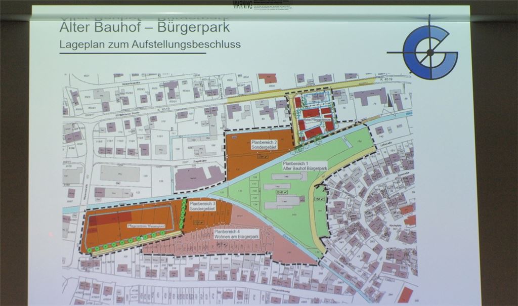Das Plangebiet ist in vier Zonen eingeteilt. Fotos: Filitz