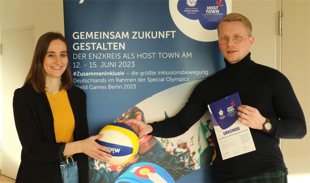 Das Projekt koordinieren für den Enzkreis Aileen Di Maggio und Paul Renner. Foto: Wewoda