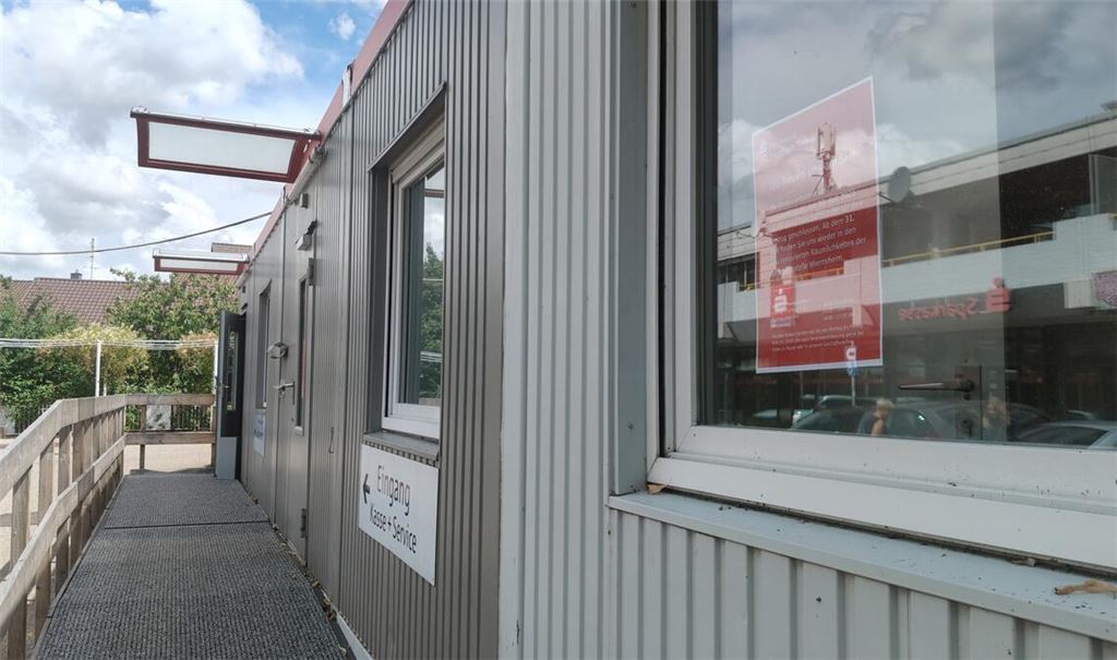 Das Provisorium im Container neigt sich dem Ende entgegen. Foto: Deeg