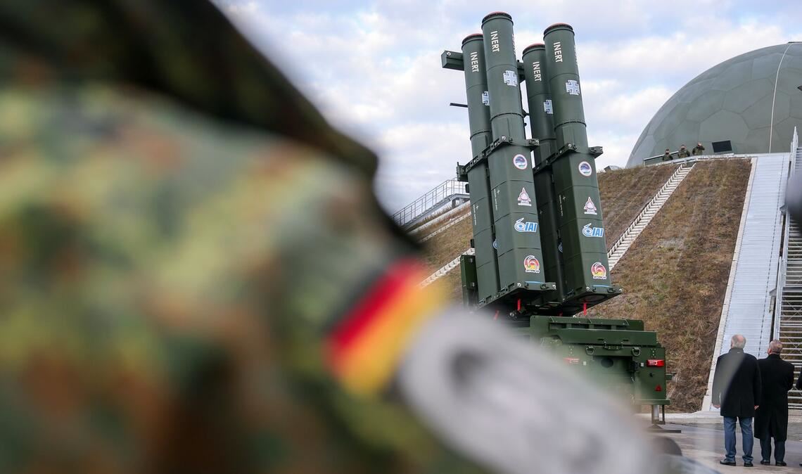 Das Raketenabwehrsystem Arrow 3 soll Mittelstreckenraketen abfangen. (Archivbild)