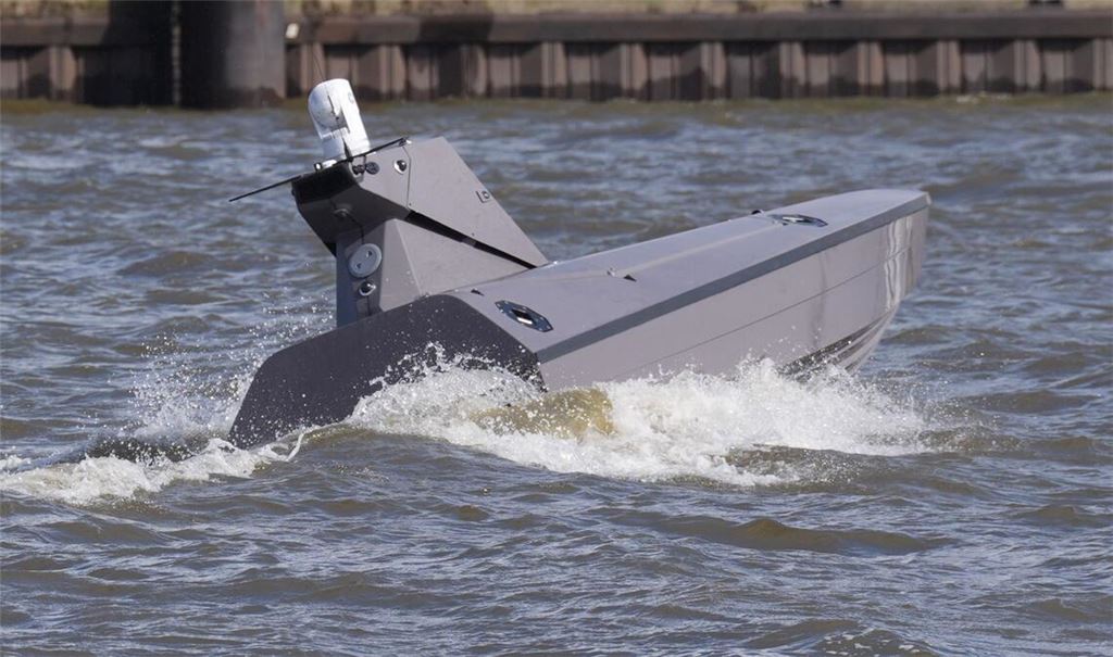 Das Rheinmetall-Drohnenboot ist 8,5 Meter lang. (Archivbild)
