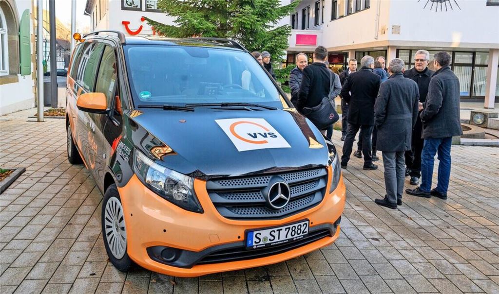 Das Ruftaxi VVS-Rider ist im vergangenen Jahr ausgebaut worden – und zählt inzwischen im Jahr 53 000 Nutzer.