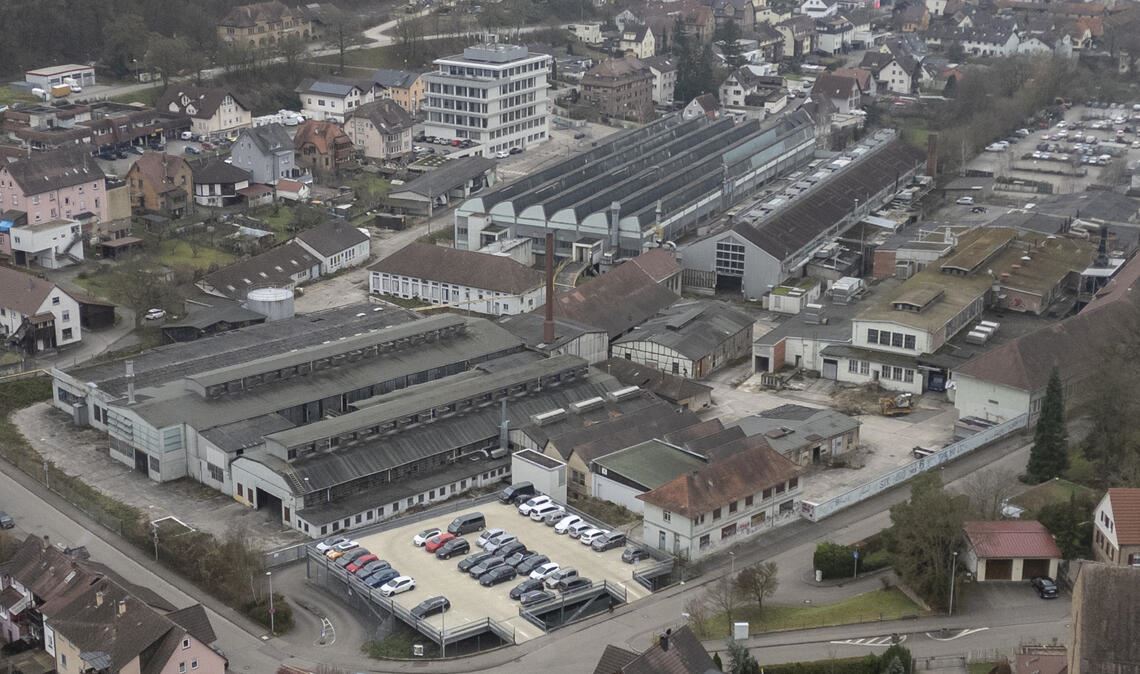 Das Schenk- oder auch MWK-Areal in Maulbronn: Im Gemeinderat der Klosterstadt erfolgte jetzt der Startschuss für ein Bebauungsplanverfahren. Foto: Fotomoment