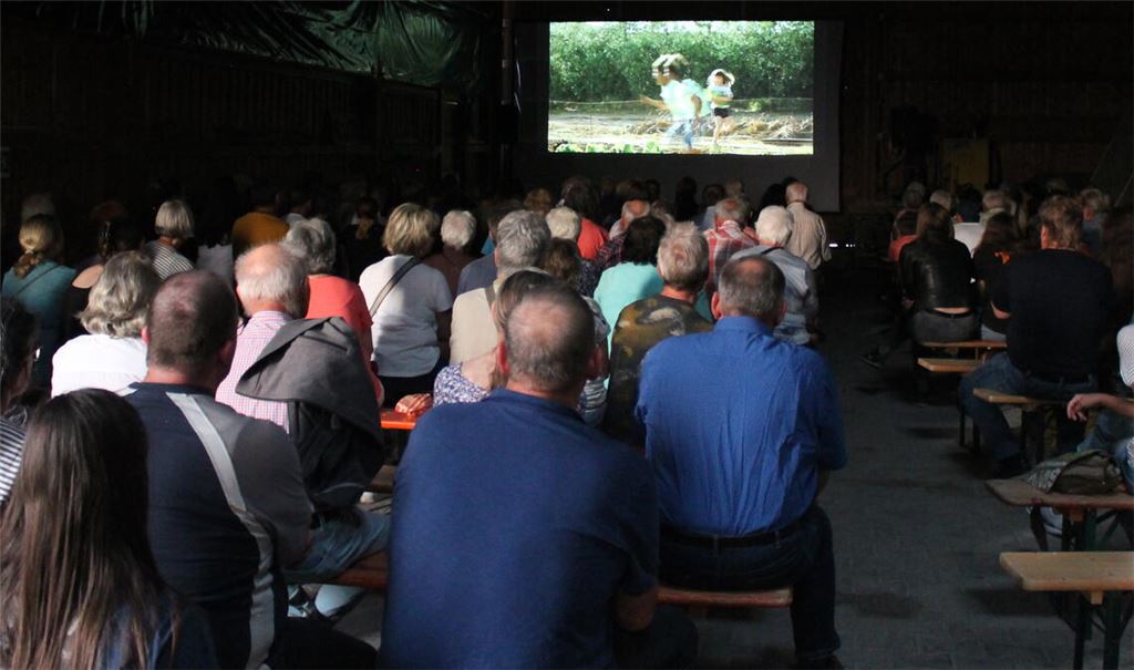 Das Scheunenkino hat zahlreiche Besucher angelockt. Foto: Pfisterer