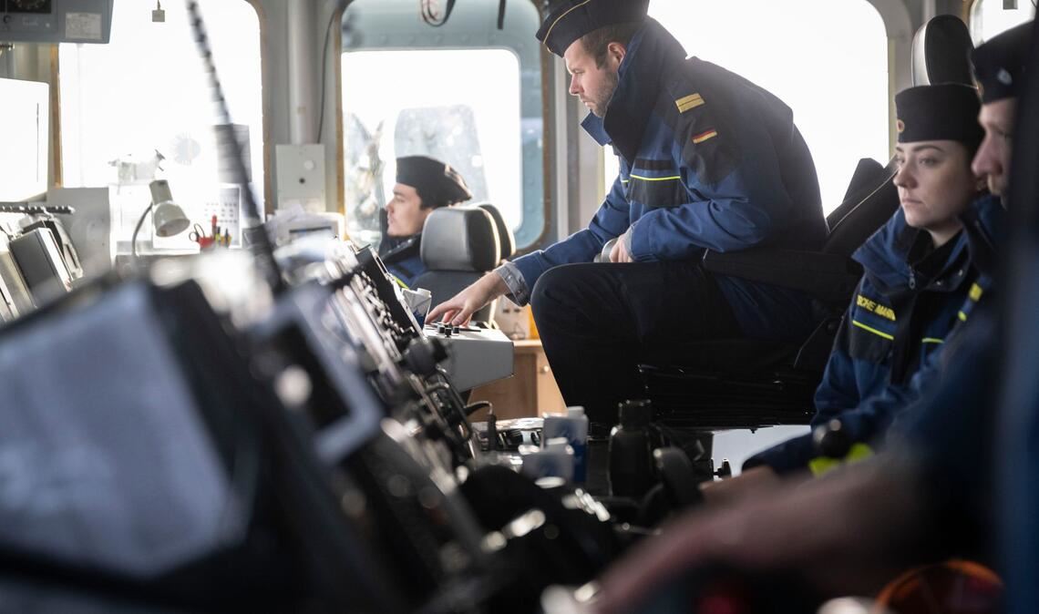 Marine trainiert in Norwegen für den Ernstfall Das Schießgebiet liegt fernab der zivilen Schifffahrtsrouten.