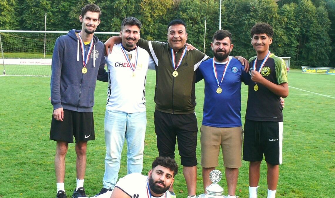 Das Siegerteam aus Ötisheim. Foto: Dietrich
