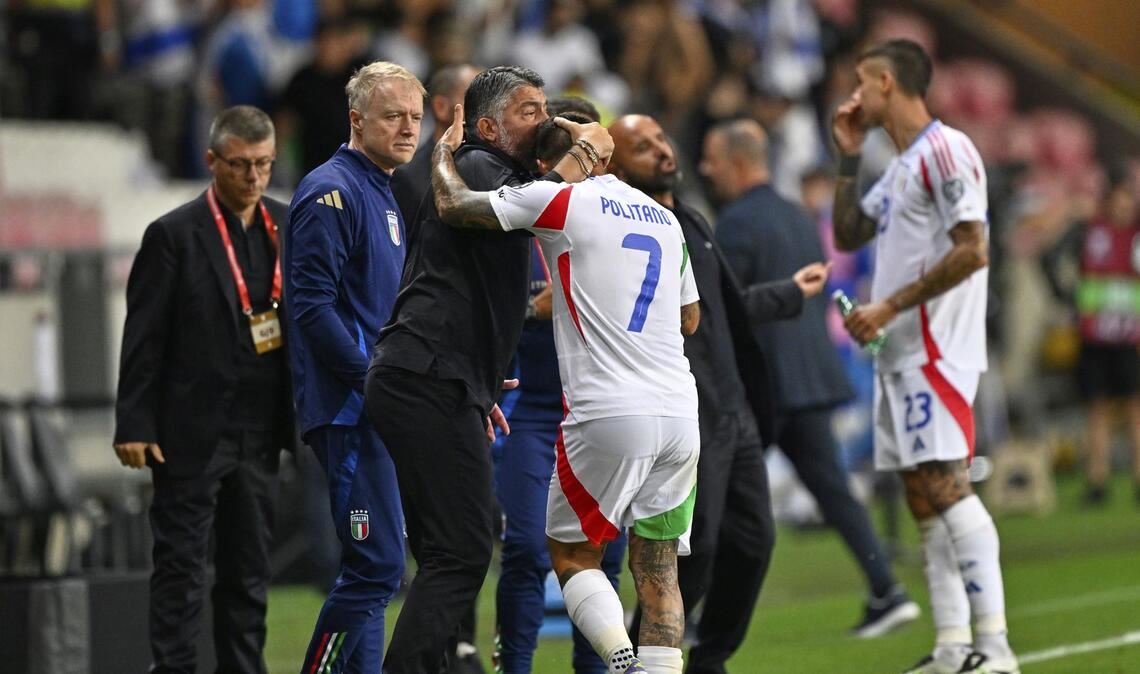 Das Spiel der Italiener gegen Israel war ein Spektakel.