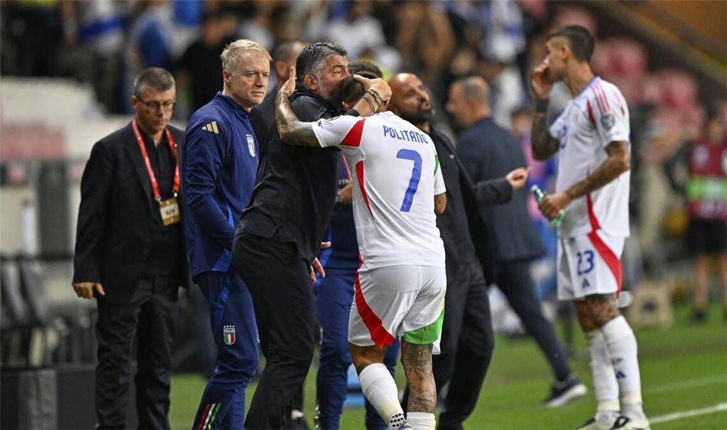 Das Spiel der Italiener gegen Israel war ein Spektakel.