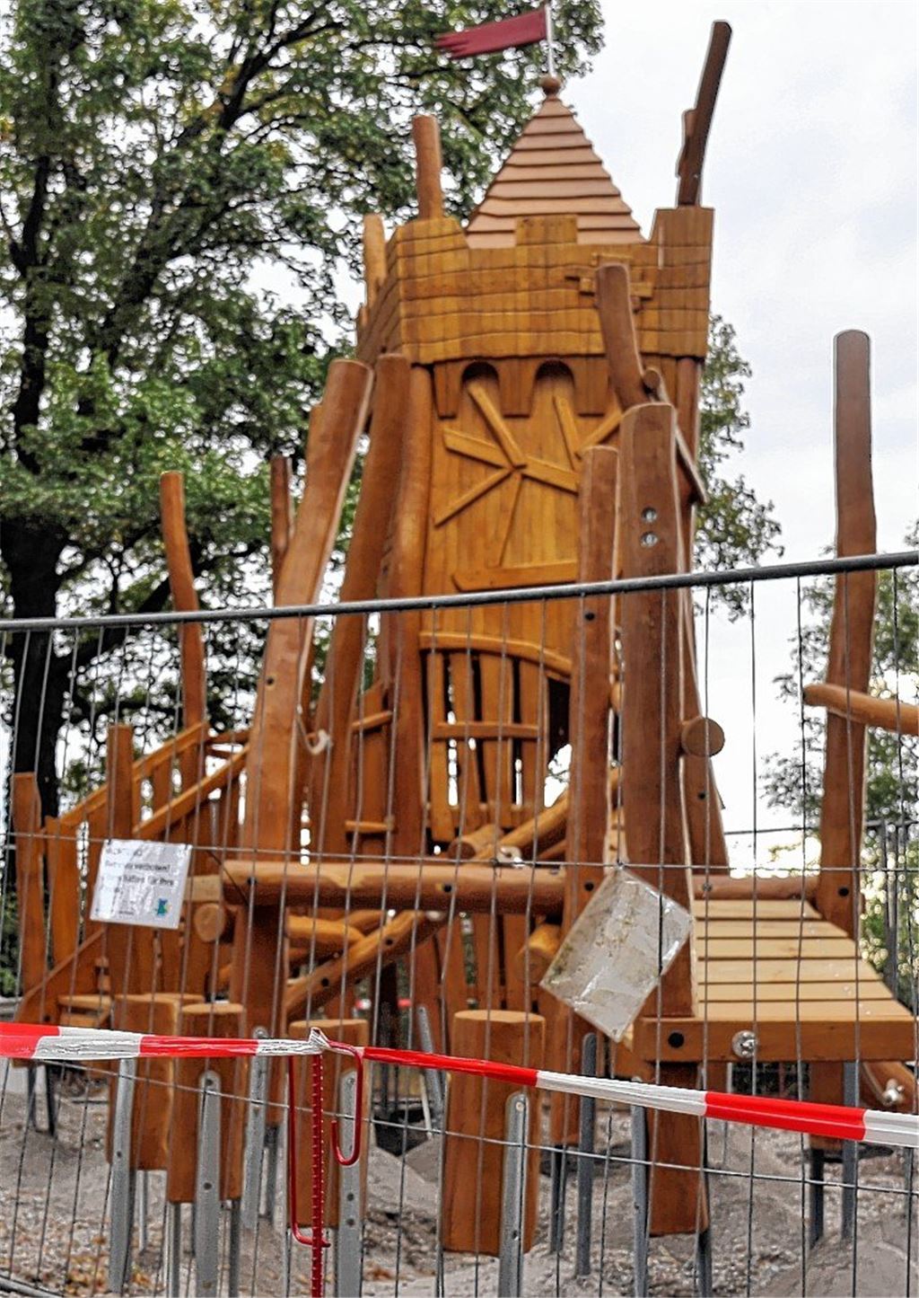 Neues Spielgerät steht