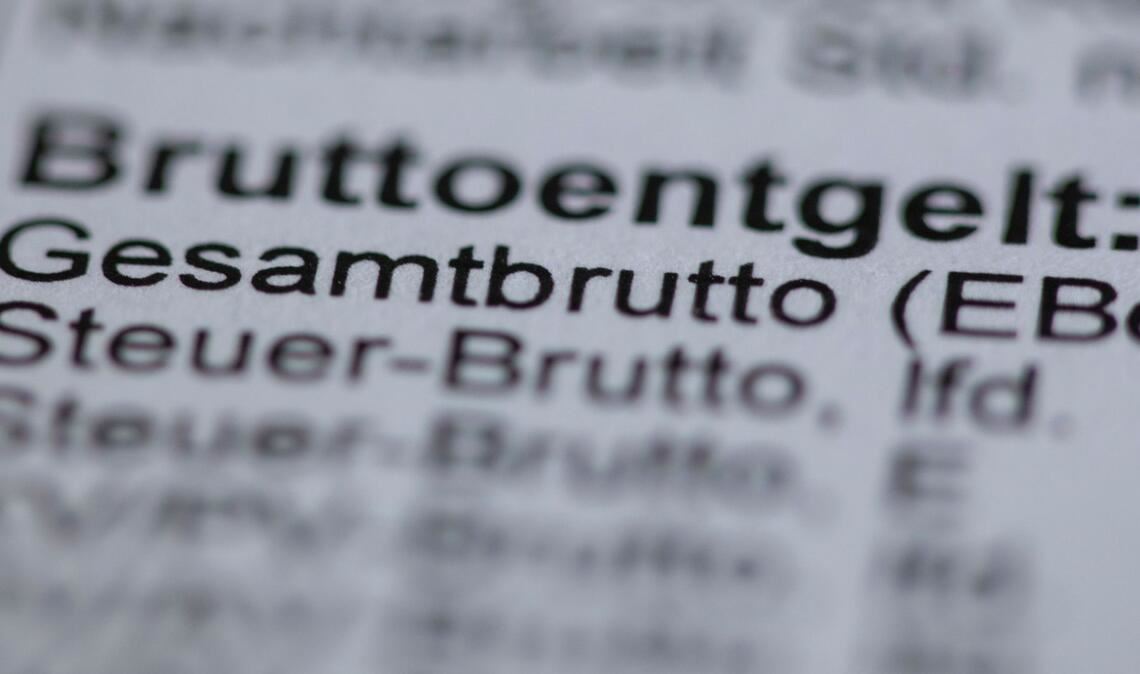 Das Statistische Bundesamt hat die Spanne der Bruttolöhne neu berechnet.