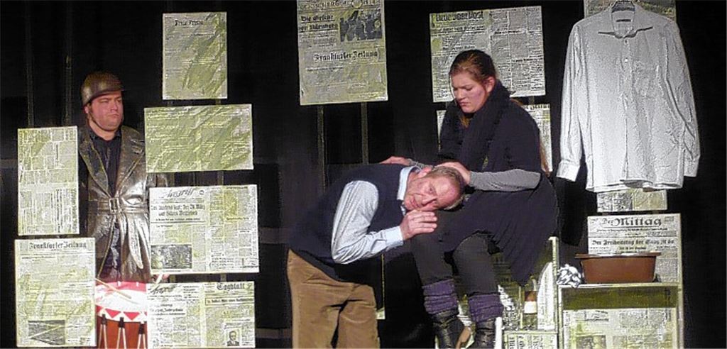 Das Stück „HemdenWechsel“ verlangt von den Schauspielern große Intensität. Foto: privat