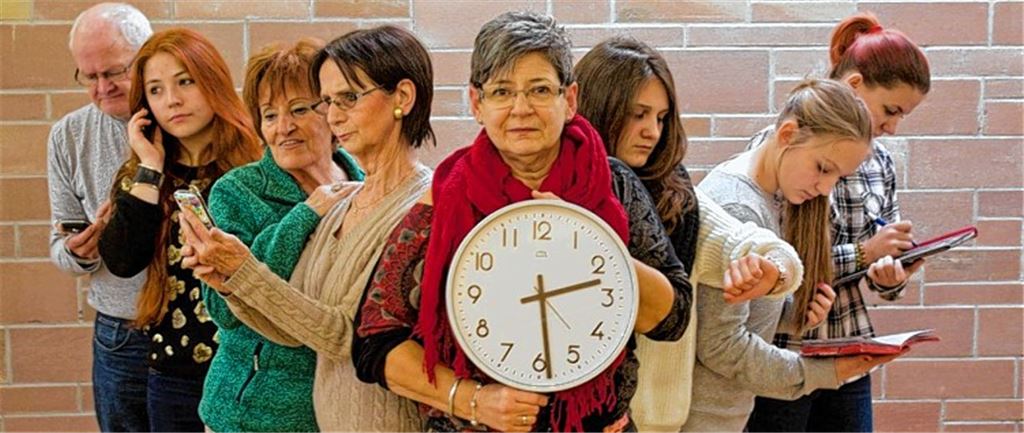 Das Thema „Zeit“ steht im Fokus.