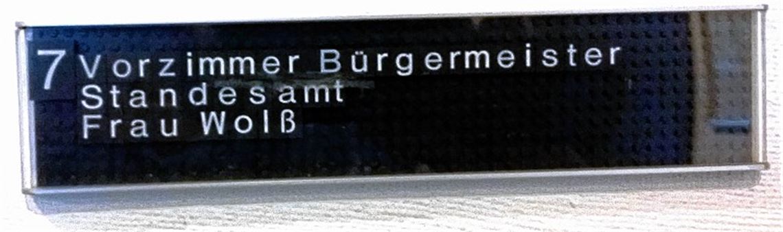 Sternenfels ohne Standesamt