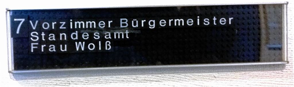 Sternenfels ohne Standesamt