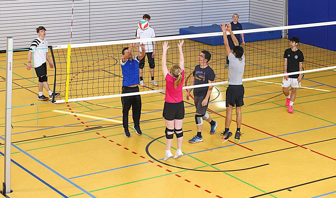 Das Turnier lockt viele Volleyballbegeisterte an. Foto: privat