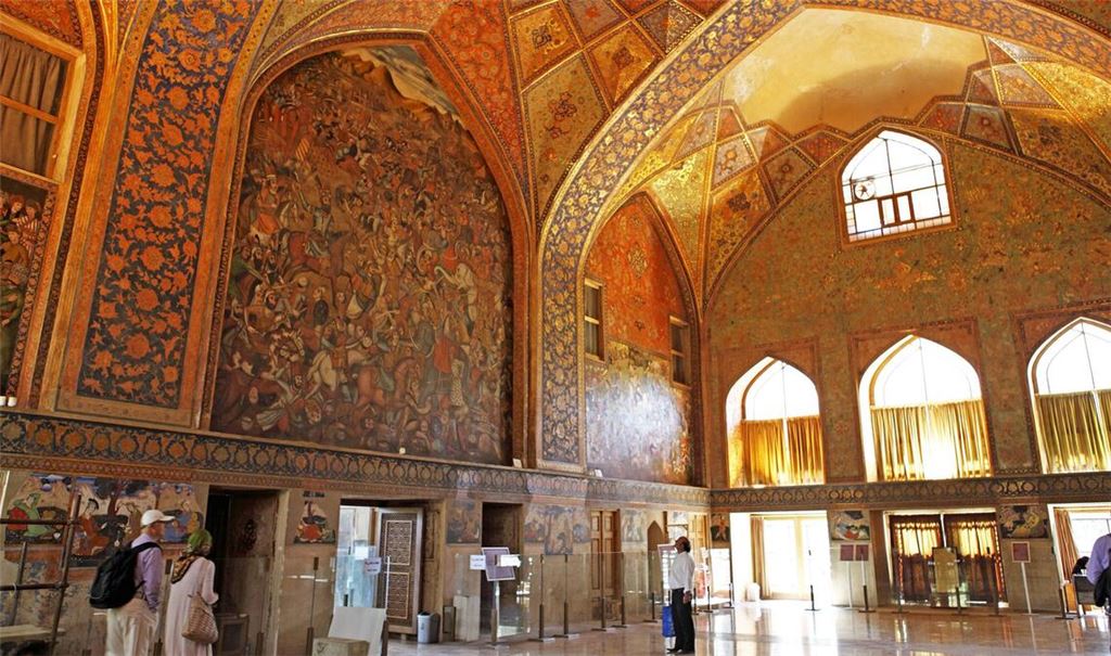 Das UNESCO‑Weltkulturerbe Chehel‑Sotun‑Palast in Isfahan wurde bei israelisch‑amerikanischen Angriffen beschädigt (Archivfoto).