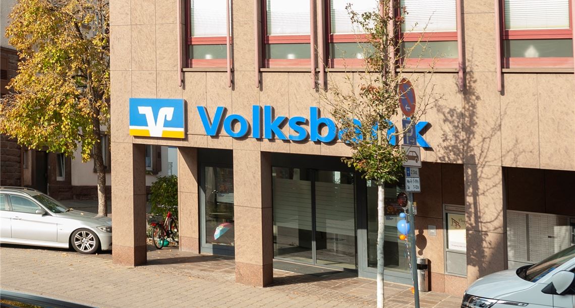 Das Volksbank-Haus.Foto: Fotomoment