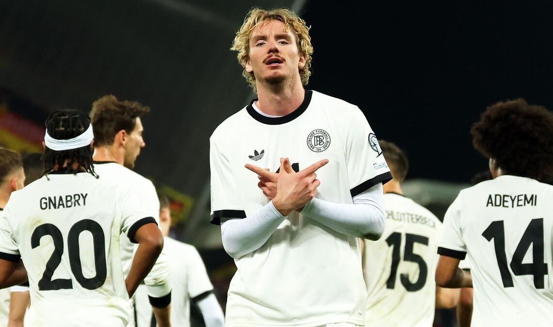 Das WM-Qualifikationsspiel gewinnt Deutschland gegen Nordirland nach einem Treffer von Nick Woltemade mit 1:0.