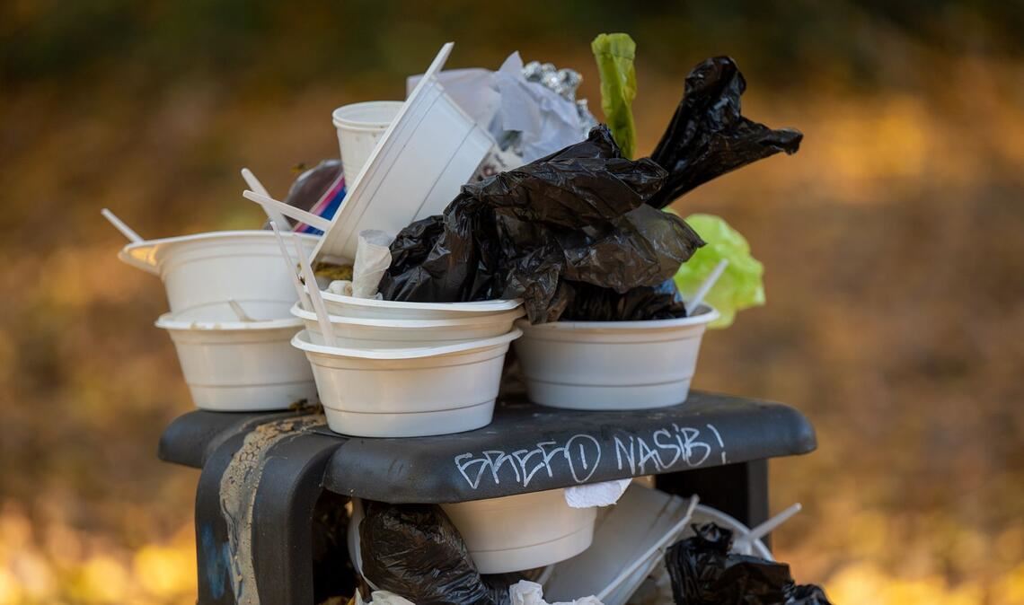 Das Ziel der Steuer: weniger Müll. (Symbolbild)